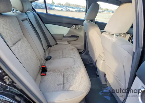 2015 Honda Civic Ex из США, поврежденный, VIN 2HGFB2F86FH565730